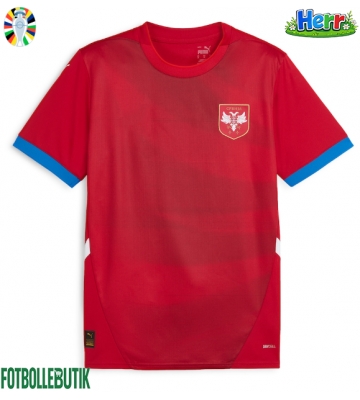 Serbien Hemmatröja EM 2024 Kortärmad